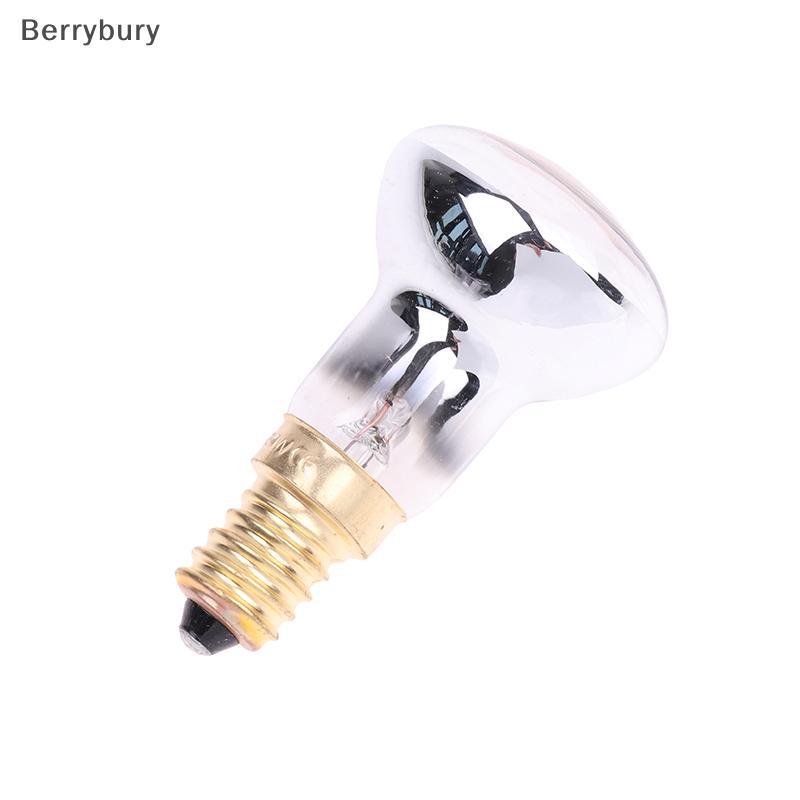 Berrybury 1 PC เปลี่ยนโคมไฟลาวา E14 R39 30W 230V Spotlight สกรูในหลอดไฟ Clear Reflector Spot หลอดไฟ 