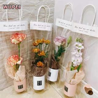 ว้าว 10ชิ้นกุหลาบช่อห่อถุง,บรรจุภัณฑ์ดอกไม้น้ําหลักฐานมือถือ…