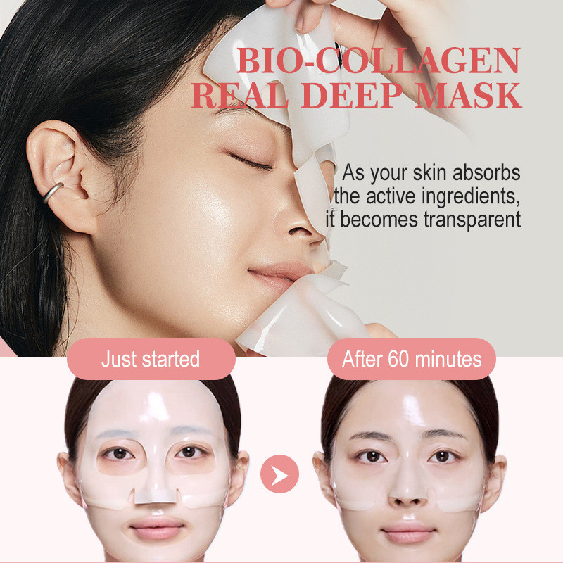 Collagen Mask Split White Translucent Hydrogel Mask