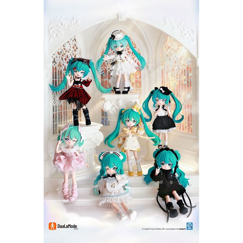 P Pluco Qi พบกับ Hatsune Miku Fun Stamp Mystery Box อินเทรนด์เล่นรูปตุ๊กตา mjd ตุ๊กตาของขวัญ - รูปที่ 4