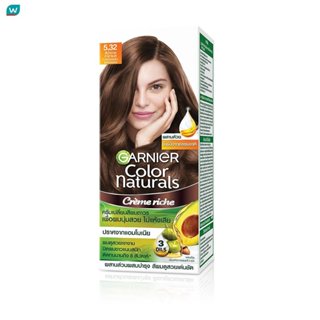 Garnier การ์นิเย่ คัลเลอร์ แนทเชอรัลส์ 5.32 สีน้ำตาลคาราเมล