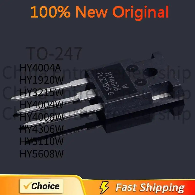 5 ชิ้น HY3215 HY3215W HY4004A HY1920W HY4004W HY4008W HY4306W HY5110W HY5608W TO-247 Field Effect ทร