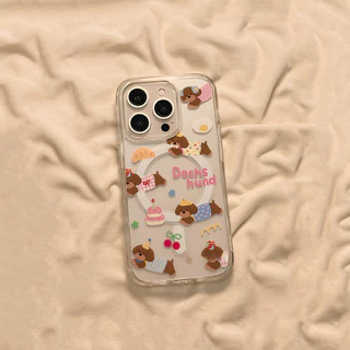 ที่รองรับ เคส สำหรับ iPhone เปลือกดูดแม่เหล็ เคสไอโฟน 17PROMAX 14PLUS 15PROMAX 11/12/17PRO 14PROMAX 7P/8P XS/XR 16 Pro