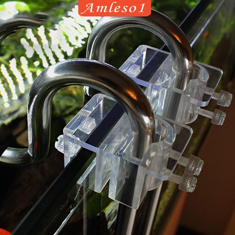 [Amleso1] อะคริลิค Aquarium คลิปและ clamp Holder to 2mm/16mm Inflow Outflow Water Tube