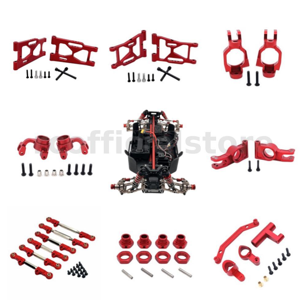 MJX อัพเกรดอะไหล่อุปกรณ์เสริมโลหะสําหรับ เอ็มเจเอ็กซ์ 7303 1/7 รถ อาร์ซี รุ่นยานพาหนะ
