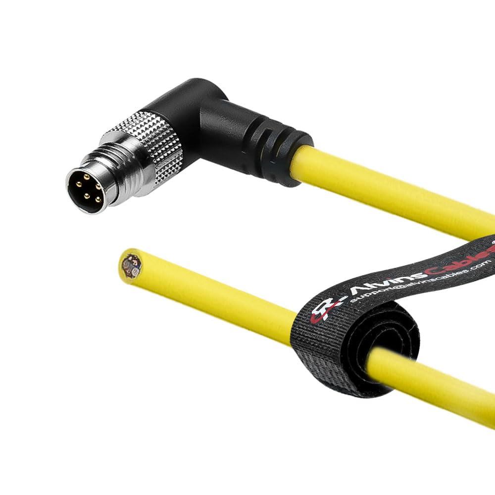M8 5-Pin B-รหัสชายบินสาย I/O สําหรับ Cognex in-Sight Micro 2000, Trigger Strobe Cable สําหรับระบบวิส
