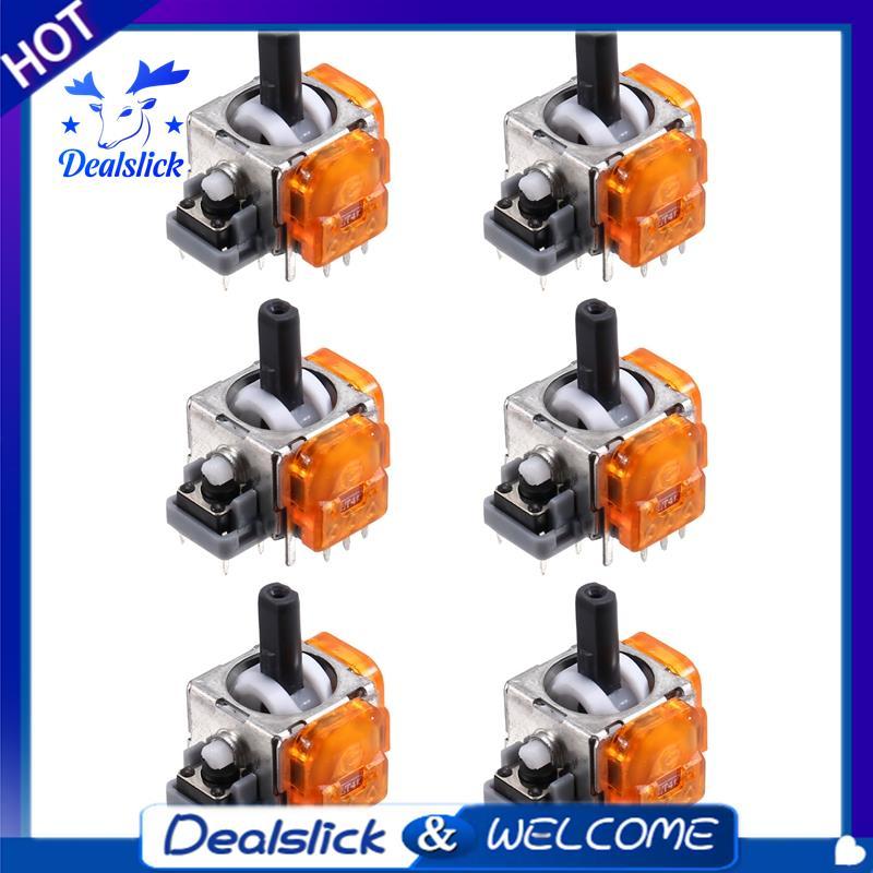 6 ชิ้นสําหรับ TMR จอยสติ๊กแม่เหล็กไฟฟ้าสําหรับเกมแพด TMR จอยสติ๊ก 3D Analog Thumb Stick Controller