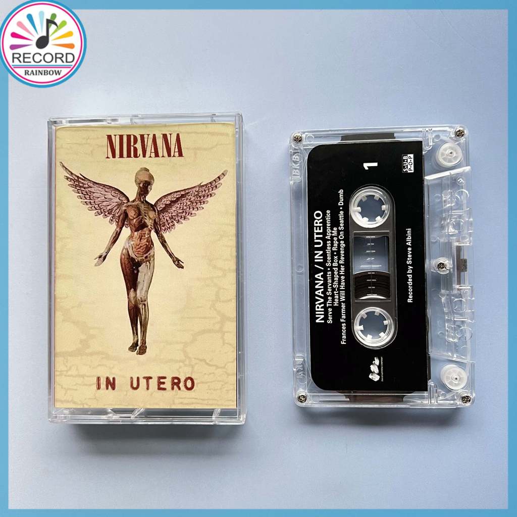 Nirvana In Utero Original Cassette Tape [Sealed] Brand New