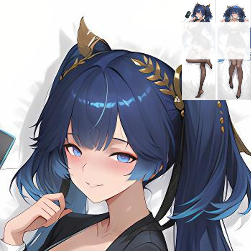 Wuthering Waves IUNO อะนิเมะ Dakimakura ปลอกหมอน DIY ส่วนบุคคลพิมพ์สองด้านปลอกหมอน