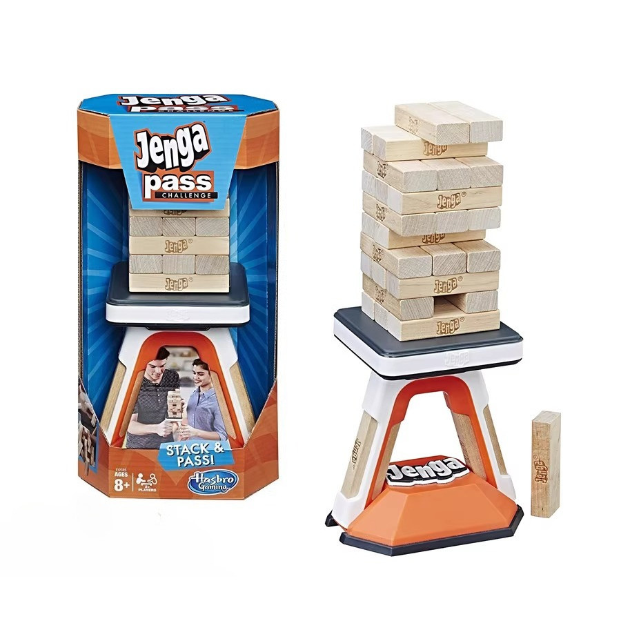 Jenga Pass Challenge Skill & ของเล่นเกมแอ็คชั่น