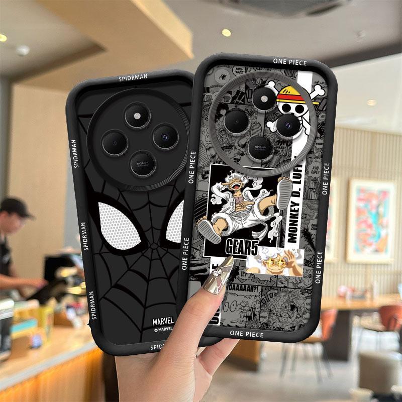 ปลอก เหมาะสําหรับ iQOO Z10 5G, T4 5G อะนิเมะซิลิโคนเคสโทรศัพท์, ส่วนบุคคล Ins สไตล์กันกระแทกฝาครอบป้องกัน