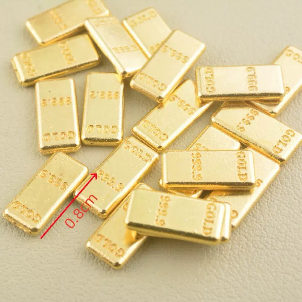 100ชิ้น โมเดลทองน้ำหนักเบามี3แบบพร้อมส่งจากไทย ตกแต่งภายในเปิดพิธีขึ้นบ้านใหม่ของขวัญเล็กๆ - รูปที่ 2