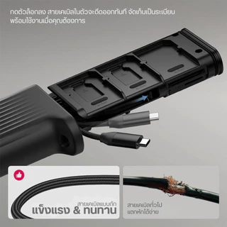 Ulanzi CR2 การ์ดรีดเดอร์ Card Reader เก็บ SD/TF USB-C โอนข้อมูล 312MB/s ใช้กับมือถือ คอม แท็บเล็ต