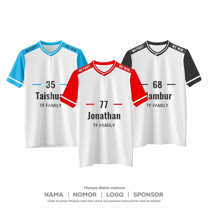 Jonathan Summer Games TF FAMILY 2025 เสื้อ/TF FAMILY/TF FAMILY JERSEY