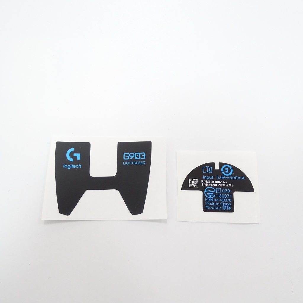 เหมาะสําหรับ G903 GPW รุ่นที่ 1 (GPRO Wireless) ป้ายเมาส์กลับกระดาษสติกเกอร์เท้าสติกเกอร์ด้านหลังป้า