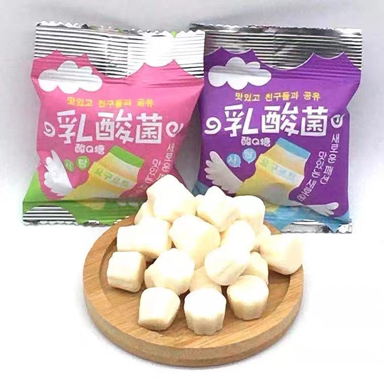 ใหม่สําหรับปี 2026 Yuanzhen Shop Lactic Acid Bacteria Gummy Q Candy Children Gummy QQ Candy Casual S