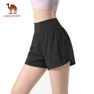 กางเกงขาสั้น CAMEL SPORTS แบบถักมีสไตล์ ระบายอากาศดี เหมาะสำ…