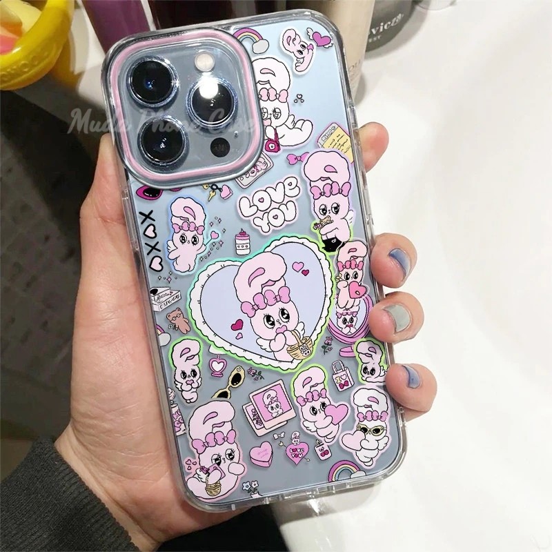 🌸MUDA🌸Love You เคสสําหรับไอโฟนIPHONE 17 16 11 12 13 14 15PRO MAX 7Plus XS/XR XSMax  ส่งจากไทย เคสโทร