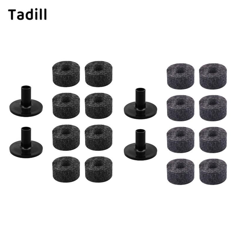 [negjsg] 10x Cymbal Accessory ติดตั้งง่ายอุปกรณ์กลอง Cymbal Stand Felt Pads สําหรับเวทีคอนเสิร์ตแสดงนักดนตรี