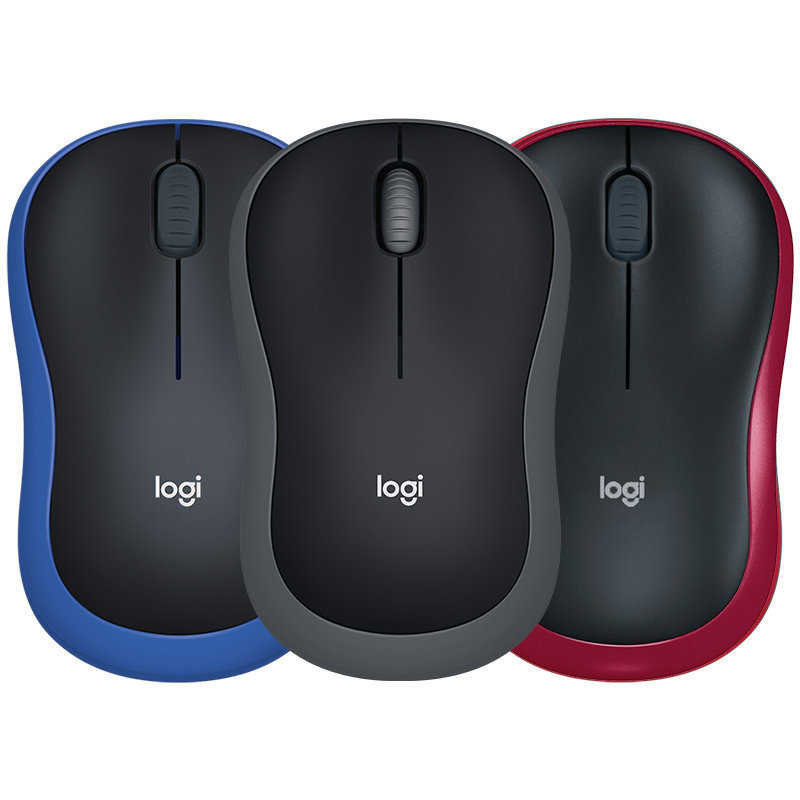 ( บลูทูธ เสียงเงียบ) chichang Logitech สินค้าใหม่ M187 Computer Boys Girls Wireless Mouse