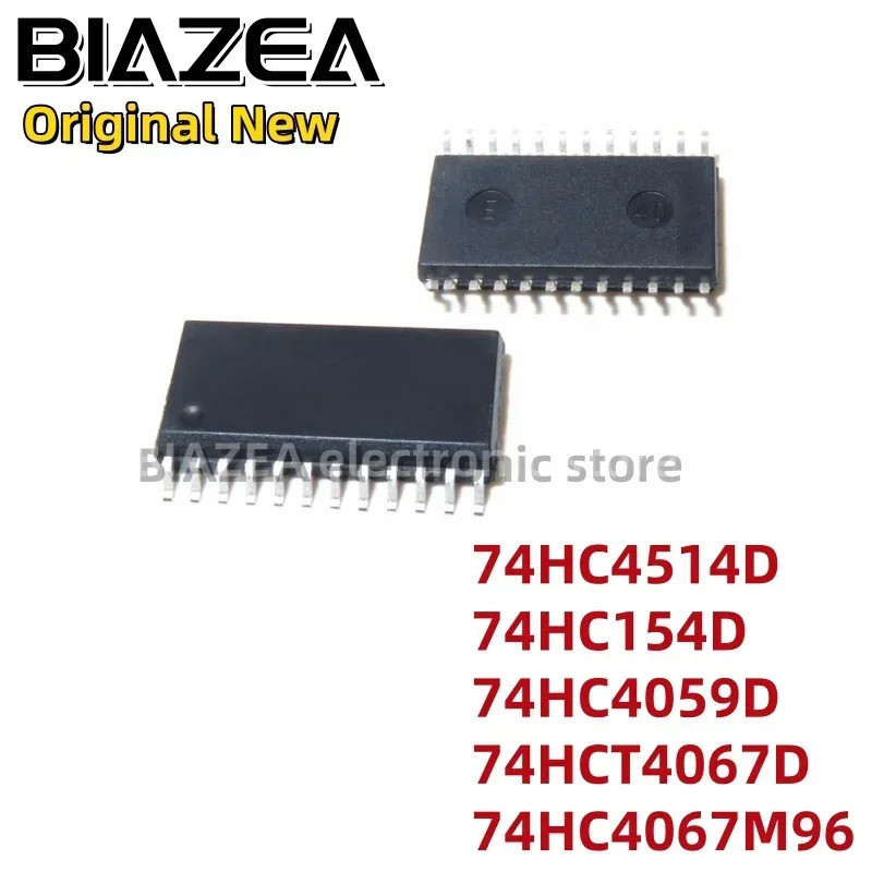 5PCS 74HC4514D 74HC154D 74HC4059D 74HCT4067D 74HC4067M96 SOP24 ชิปic