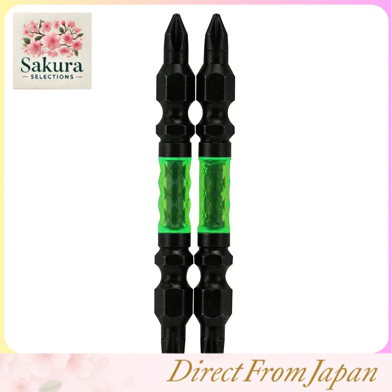 SK11 Super Ashura Tough Slim High-Hardness Phillips Bits Compatible with 40V Power Tools