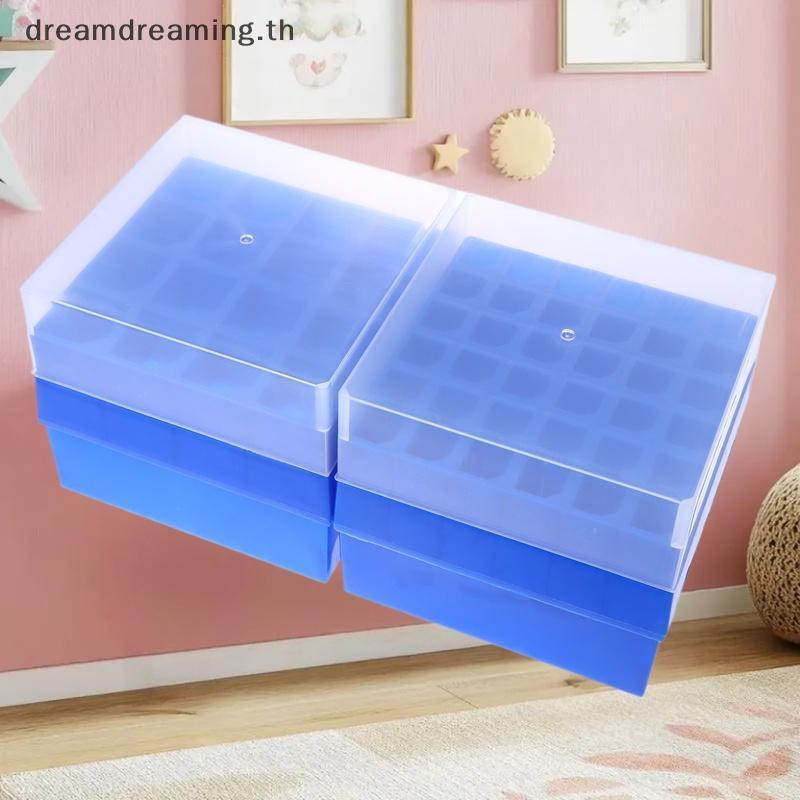 [ Dream ] กล่องเก็บตู้แช่แข็งพลาสติกสําหรับ Tube Ra Microcentrifuge Test Tube Holder EP Tube Storage
