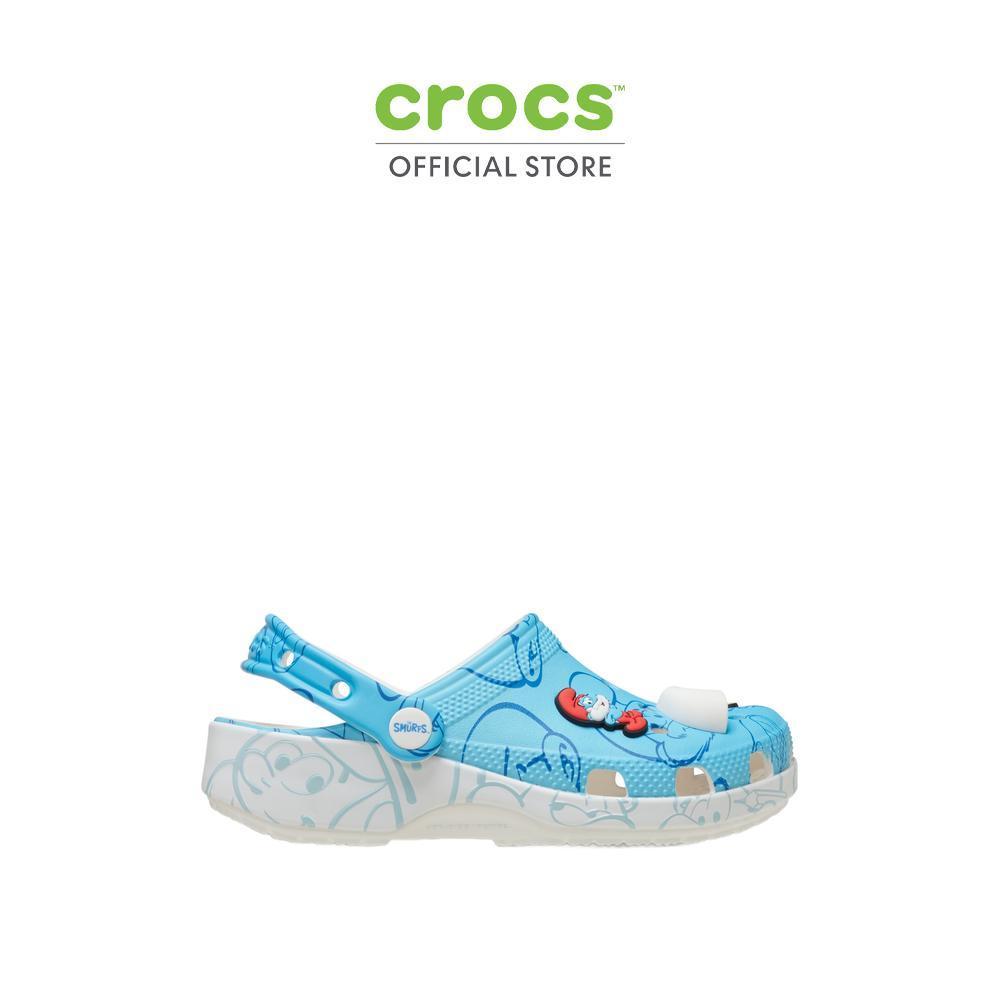 CROCS รองเท้าลำลองเด็ก SMURFS CLASSIC CLOG รุ่น 210821-90H - MULTI COLOR