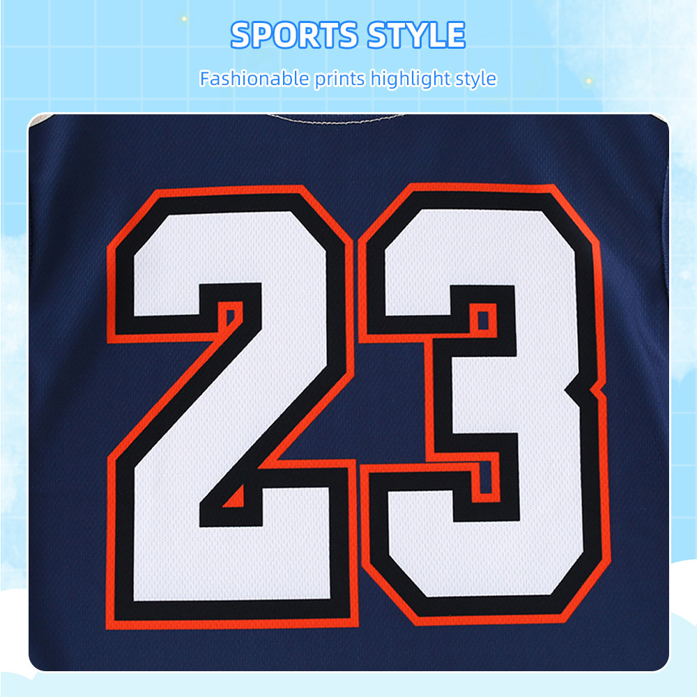 ชุดกีฬาตาข่ายสำหรับเด็ก 23 แบบ – เสื้อแขนสั้นและกางเกงขาสั้น แห้งเร็ว ราคา ถูกที่สุด ดีลบีเคเค แกลเลอรีภาพที่ 8
