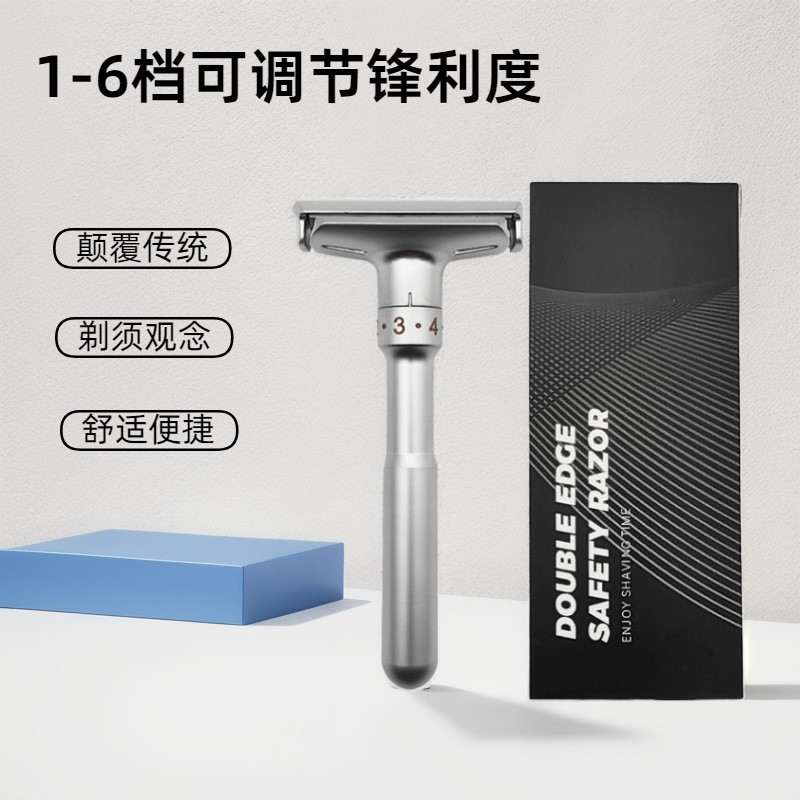 ขายร้อน Master Manual Razor Razor Manual Razor Holder Double-Sided Blade Manual Razor