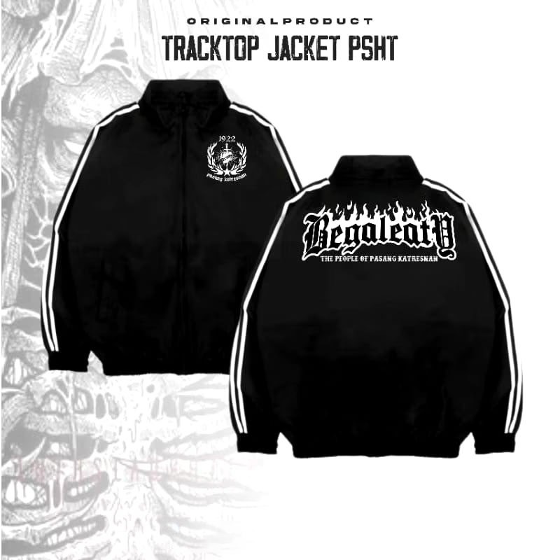 PSHT BEGALE ATY TRACKTOP JACKET - ใหม่ล่าสุด PSHT TRACKTOP JACKET - PSHT EMBROIDERED SCREEN-PRINTED 