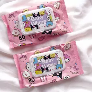 สุดคุ้ม ทิชชู่เปียก 10ห่อ Baby Wipes 1 ห่อ 30แผ่น ผ้าเช็ดทำความสะอาด ห่อเล็ก
