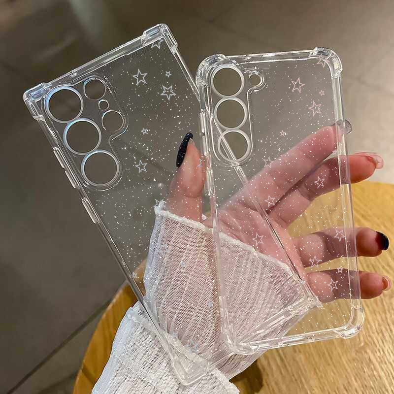 ริมฝีปากสีแดง For Samsung เคสซัมซิง A50/A30s A50s  M14 4G A05 A03s เคสโทรศัพท์ป้องกันตกแบบสี่มุม A36