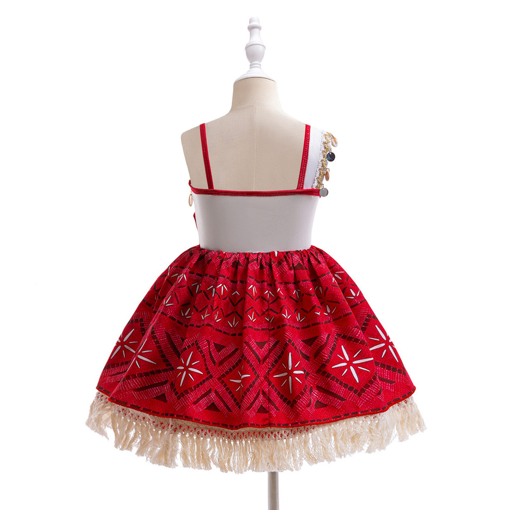 MAMA ชุดโมอาน่า เจ้าหญิงคอสเพลย์เครื่องแต่งกายสําหรับเด็กหญิง รุ่นA5034 - รูปที่ 6