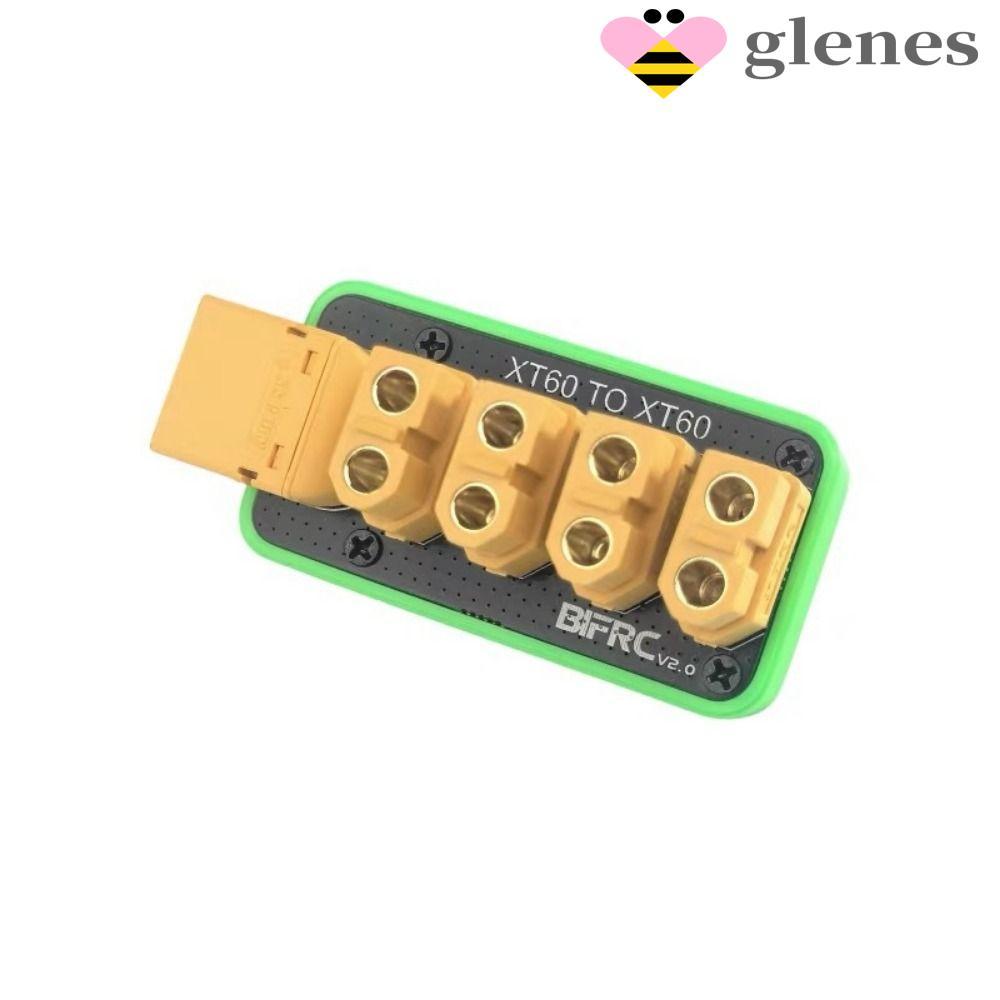 GLENES Power Distribution Board, XT90 Connector XT60 Connector High Current Distribution Board, 4 Ch