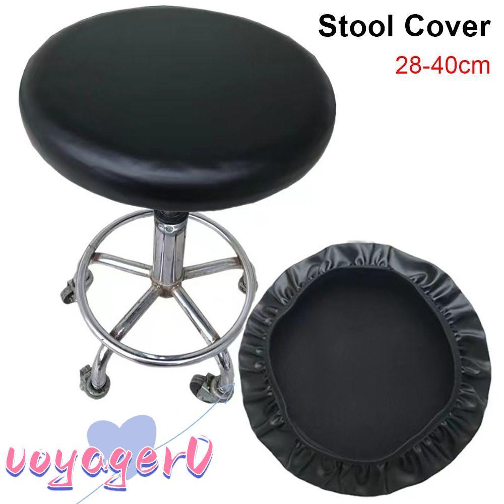 VOYAGER 1 ชิ้นรอบเก้าอี้, PU หนัง Slipcover เก้าอี้ที่นั่ง,พร้อมวงยืดหยุ่น 28-40 ซม.All Inclusive สต