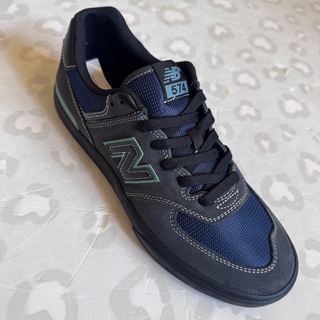NB NUMERIC - 574 Vulc (VGT Faded Black / Faded Teal) รองเท้าสเก็ต