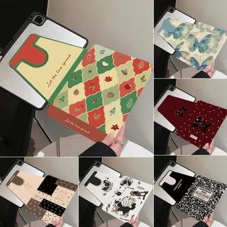 เคสแท็บเล็ตหมุนได้ 360° for Samsung Tab A9 plus S7 A8 S8 A11 plusS6 Lite 10.4นิ้ว 11นิ้ว S10 fe S9 เคส พร้อมช่องใส่ปากกา