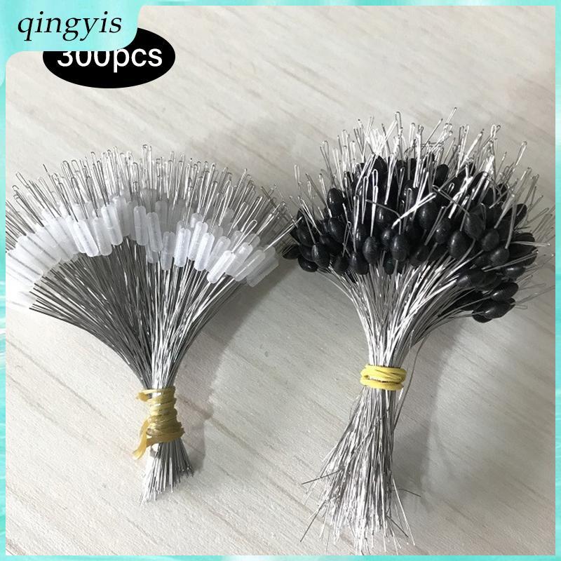 [QY] 300 ชิ้น/ล็อตลอยจุกยางตกปลา Bobber Stopper Float ทรงกระบอก Space B VN