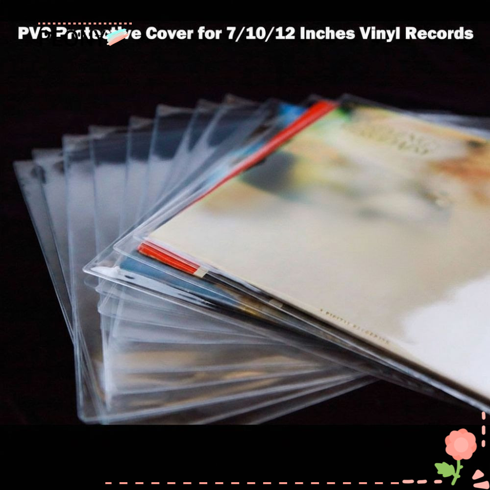 PEONYPAVILION Vinyl Records Sleeve, หนา 7/10/12 นิ้ว LP Record Cover, ที่มีประโยชน์ Resealable Recor