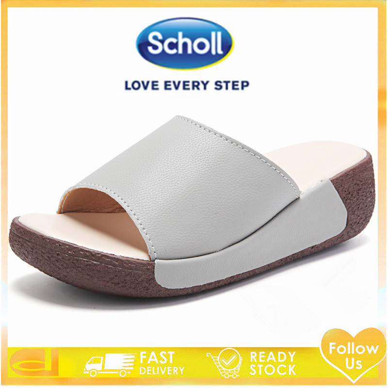 รองเท้าส้นแบนสตรี Scholl แบบ Boat Shoes ทำจากหนัง ไซส์ 40-41 ราคา ถูกที่สุด ดีลบีเคเค แกลเลอรีภาพที่ 5