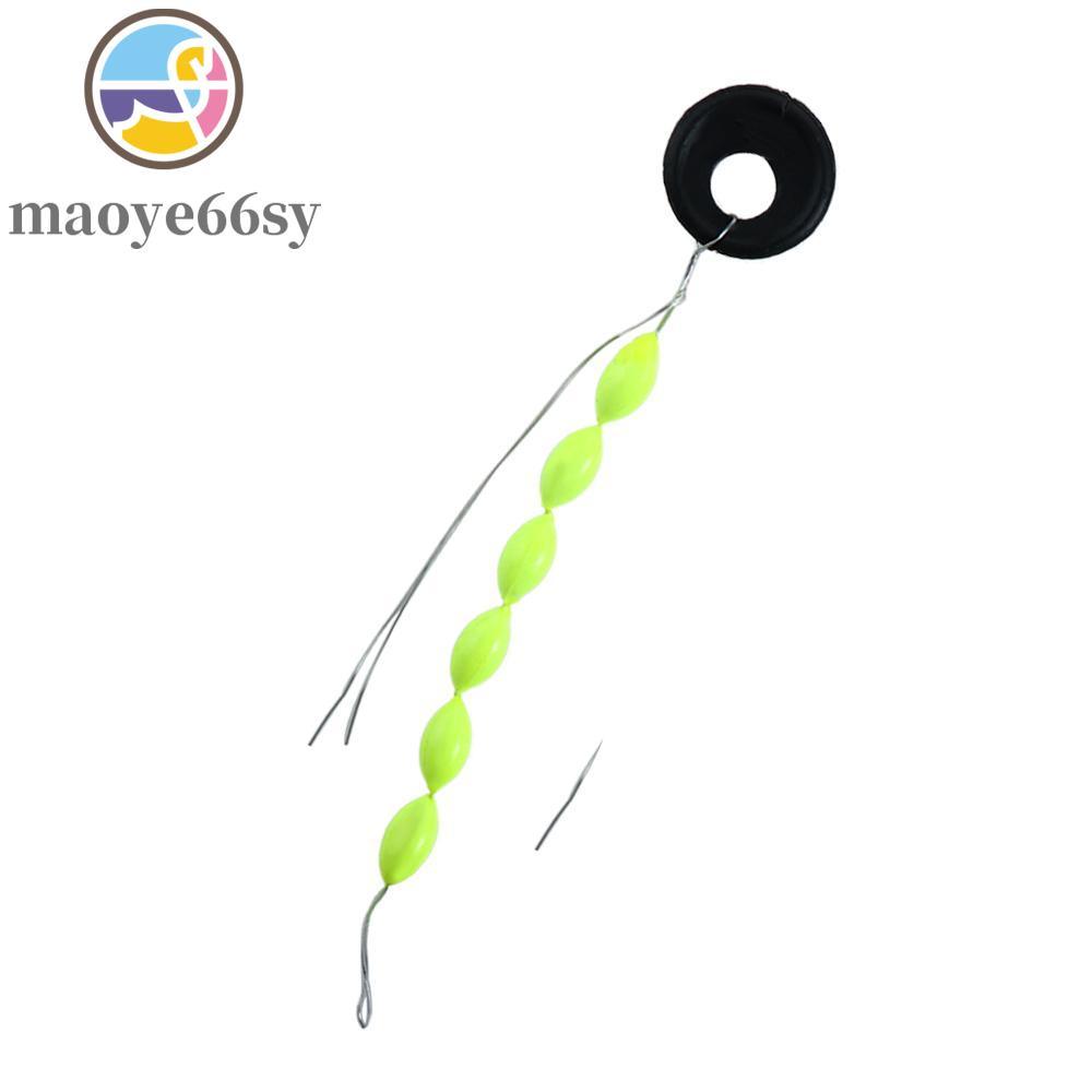 MAOYE66SY String ประเภทตกปลาลอยตกปลาอุปกรณ์ตกปลาตกปลาทุ่นรูปไข่ตกปลาลอยรูปไข่ Stopper 6 In 1 สายตกปล