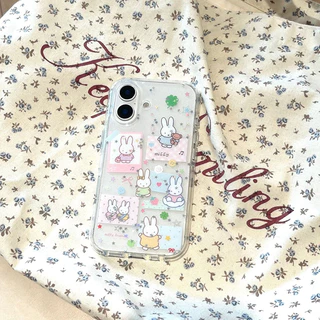 เคสไอโฟน17 13เคสใสแวววาวลายมิฟฟี่ ม้า2026 ฮิต สำหรับ IPhone 16 13 17 Air 12 11 15 14 Pro Max XR X XS 7 8 15 16 14 Plus