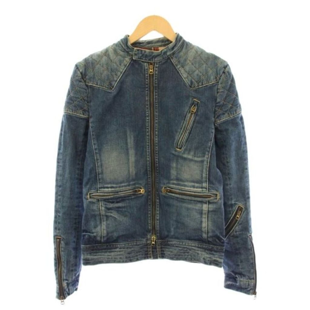 Wrangler Jacket Zip denim blue Direct from Japan Secondhand