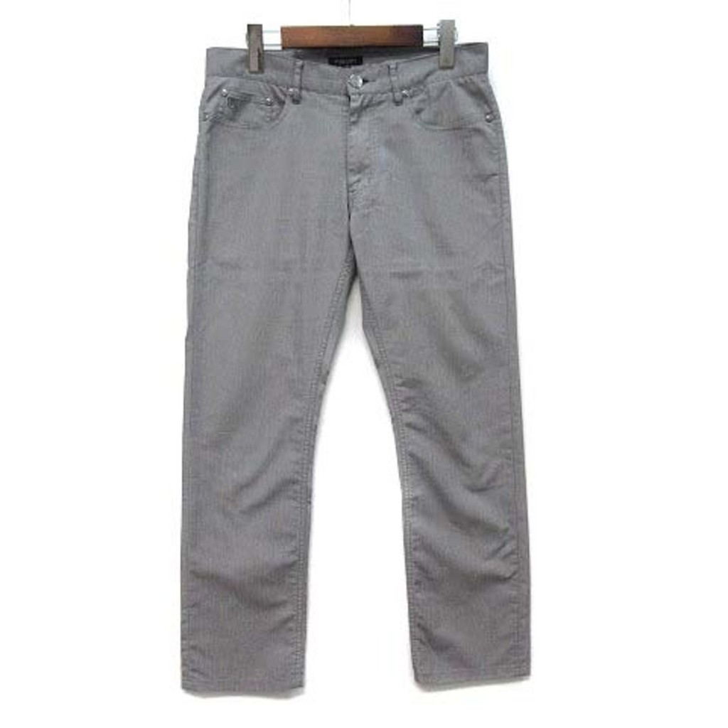 BLACK LABEL CRESTBRIDGE Pants gray Embroidery Direct from Japan Secondhand