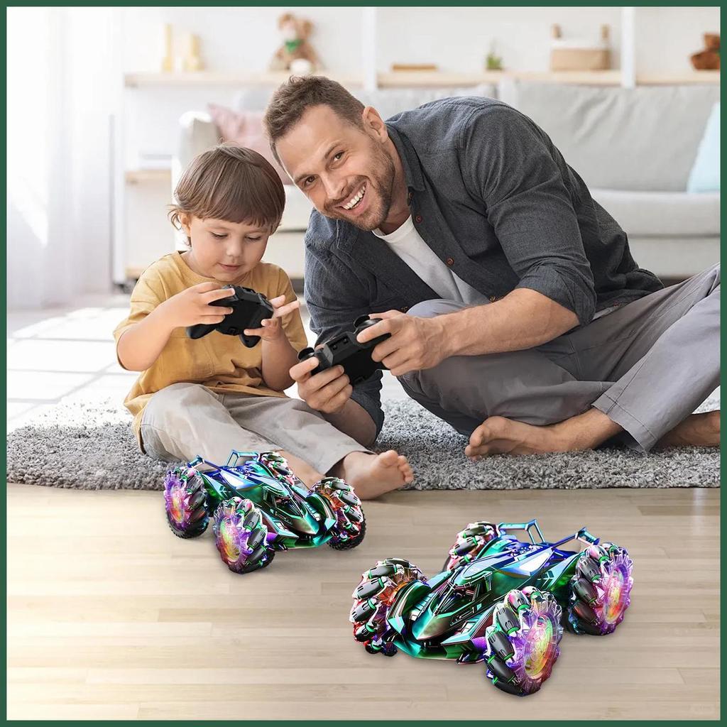 Gesture Sensing Stunt Car Creative Gesture รถสําหรับเด็ก Gesture รีโมทคอนโทรลรถของเล่น 360 หมุน drea