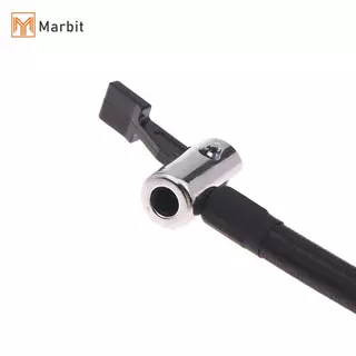 Marbit 1 ชิ้น Fine ด้ายเงินเฟ้อท่ออะแดปเตอร์ 30 ซม.ยางรถ Air Inflator ท่อ M6 Loing Air Chu มาตรฐานยางวาล์ว Qui Inflation Part null