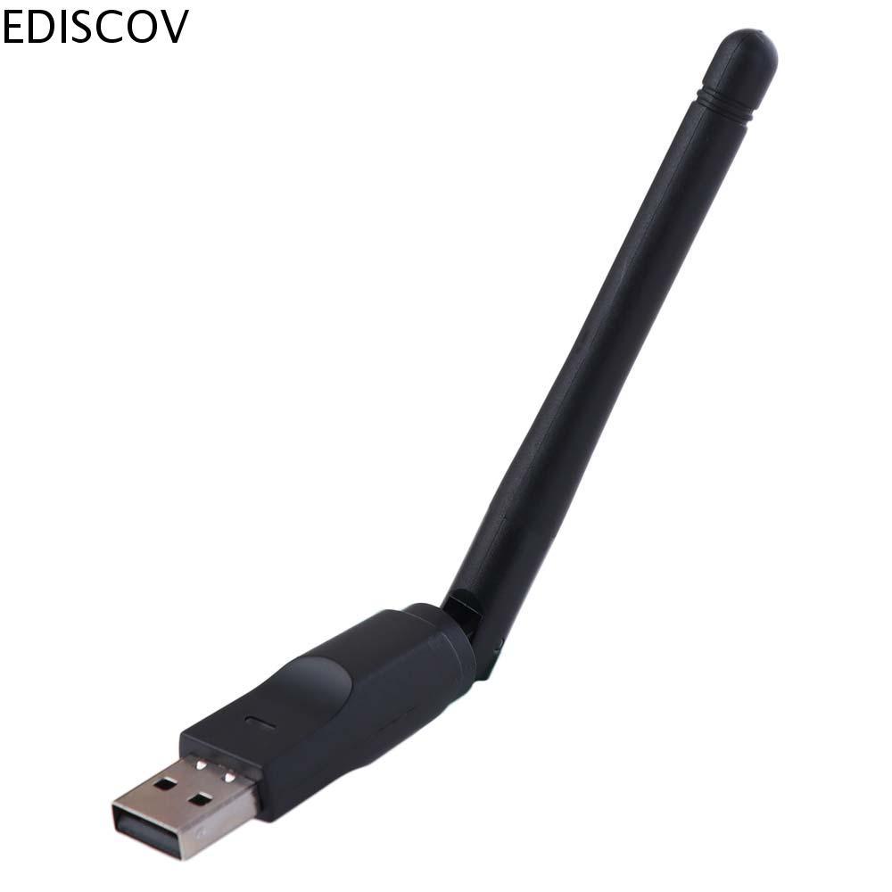 EDISCOV 150Mbps MT7601 การ์ดเครือข่าย, Wi-fi Dongle USB 150Mbps USB Wifi Adapter, เสาอากาศทนทาน MT7601/8188 ฟรีตัวรับสัญญาณ Wifi สําหรับคอมพิวเตอร์/โทรศัพท์