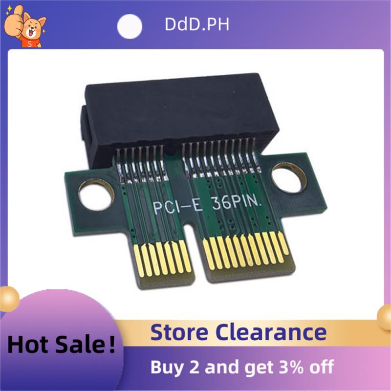 PCI-E 1X Riser การ์ดอะแดปเตอร์คอมพิวเตอร์ Server PCI-E 1X การ์ดป้องกันยกระดับ PCIE ชายหญิงขยายการ์ดอ