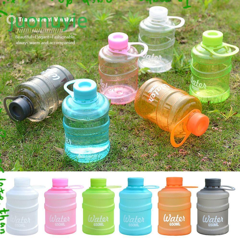JUONUYIE ถ้วยพลาสติก, Drop Resistance Large Capacity Bucket Cup, Male Female Leak-proof 650ml Mini S